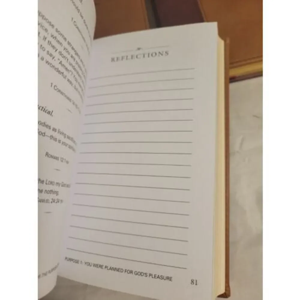 The Purpose Driven Life Book Daily Inspiration Journal Keepsake Edition Lot of 3
